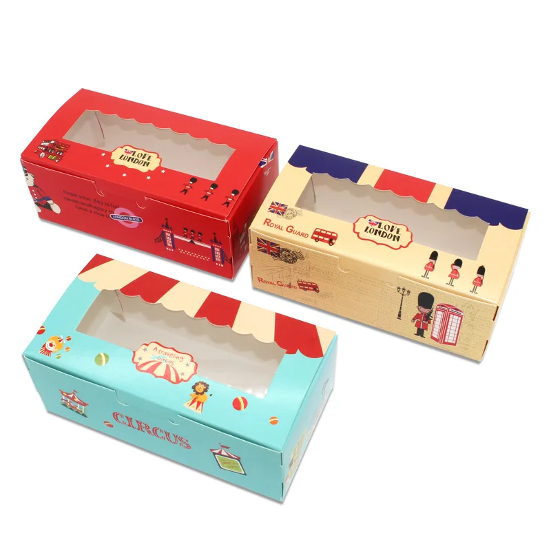 Party Event Supplier - 20 шт., бумажная коробка, окна, свадебный