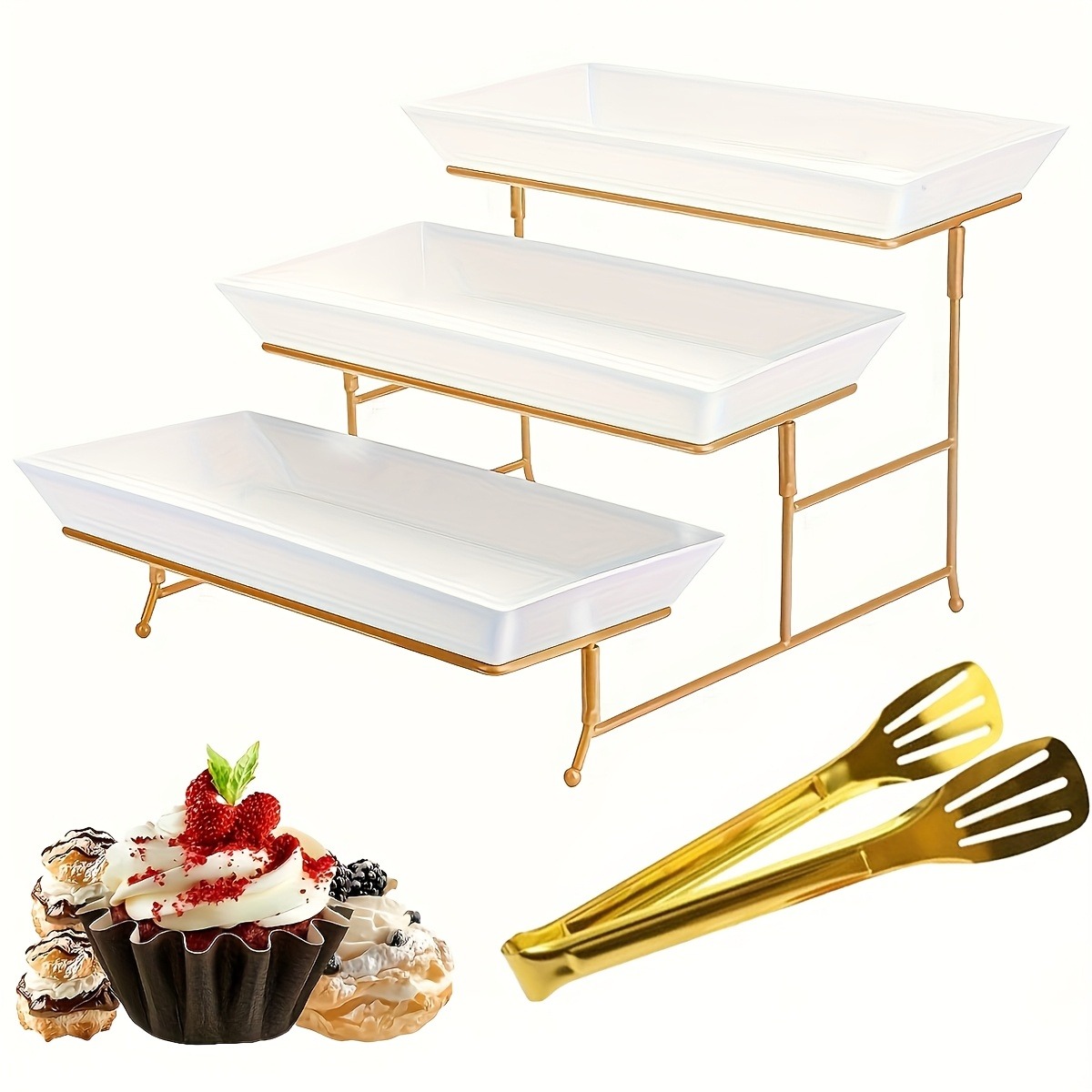 Белая многоярусная подставка д – обзор и цена Cupcake Stand Tier