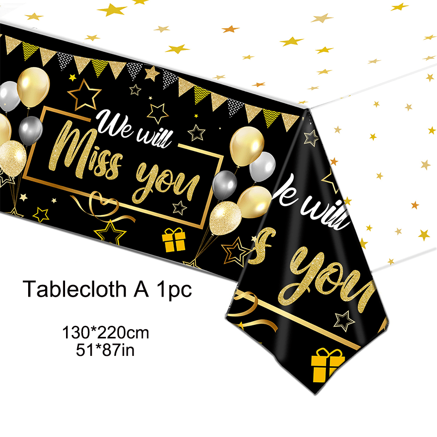 Баннер «Мы будем скучать по те – обзор и цена Party Banner Gold