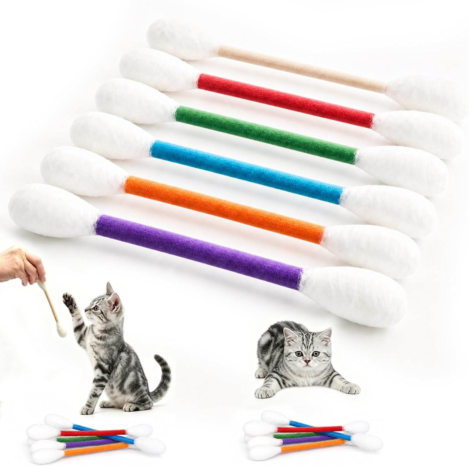 Креативная игрушка для кошек с – обзор и цена Cotton Candy Cone