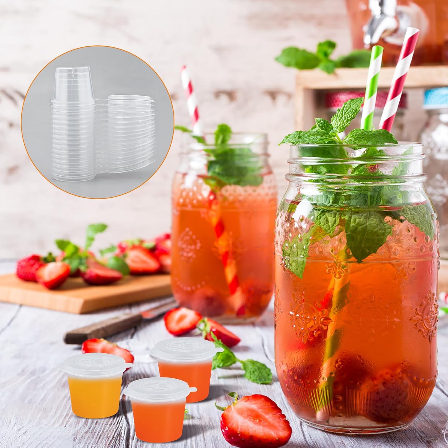 Одноразовые прозрачные пластик – обзор и цена Plastic Cup 50Pcs