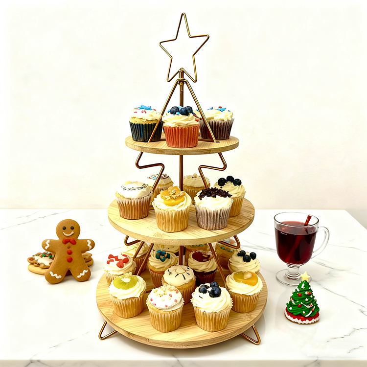 DaS Light Роскошная трехъярусн – обзор и цена Cupcake Stand Tier