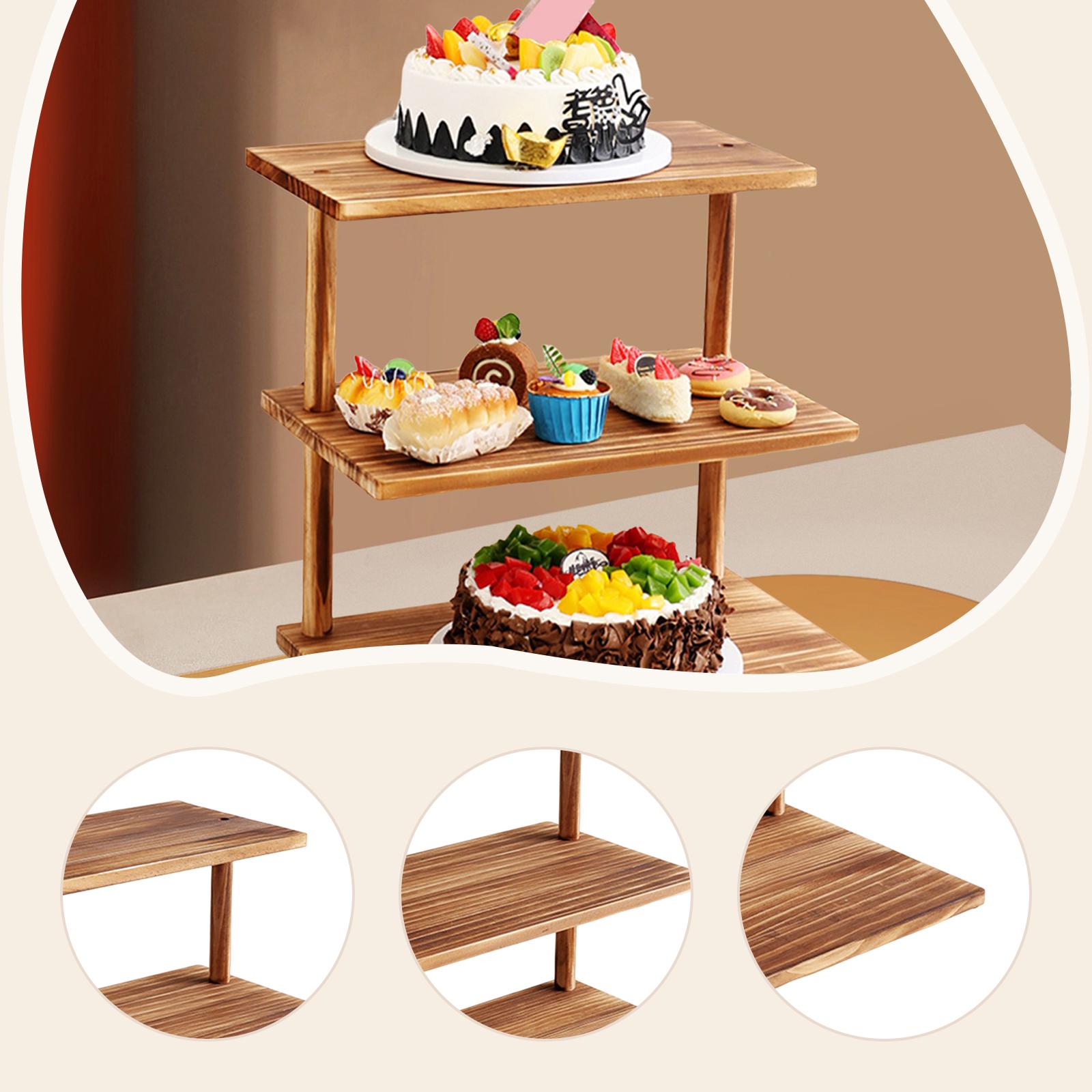 Прочная 3-ярусная подставка дл – обзор и цена Cupcake Stand Tier